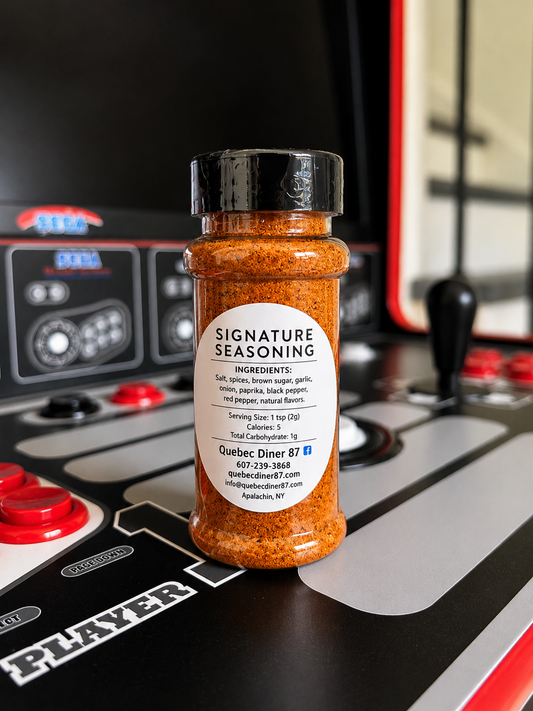 Québec Diner 87 Signature Seasoning Blend – 85g