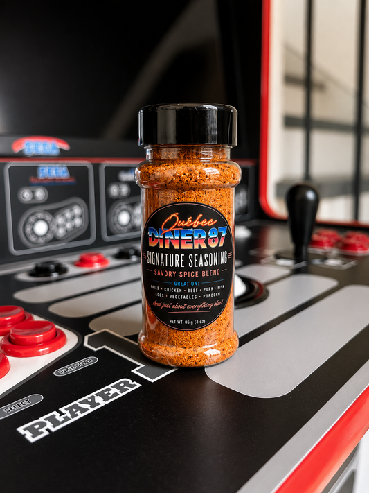 Québec Diner 87 Signature Seasoning Blend – 85g