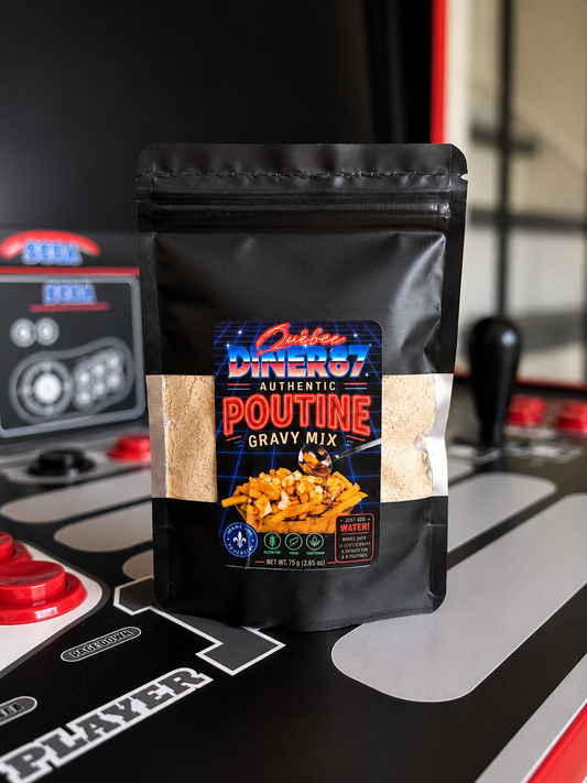 Québec Diner 87 Authentic Poutine Gravy Mix – 75g